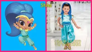 Shimmer and Shine Characters in Real Life 👉 @NynaLife