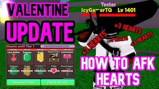Valentine EVENT!! | How To Afk Hearts | RPG Simulator (Roblox)