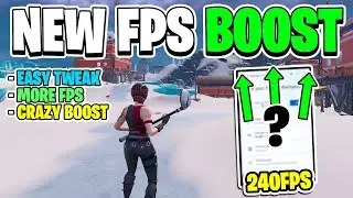 The NEW FPS BOOST You NEED To TRY! (AFTER UPDATES) Fortnite Chapter 4 Season 3