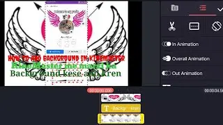 Add background photo in kinemaster / #KineMaster #addbackground #AsdiTeach