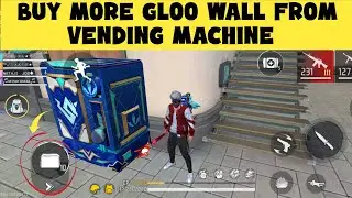 Buy More Gloo Wall From Vending Machine | Free Fire Max | @tarzangamingff