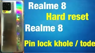 Realme 8 Hard Reset / How to hard reset Realme 8 / Realme 8 ka pattern lock khole /tode…