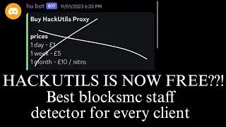 This *PAID* BlocksMc staff detector is now *FREE*