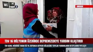 Türkiye Diyanet Vakfı 16 Milyonun Üzerinde Depremzedeye Yardım Ulaştırdı