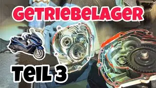 🔴Roller Getriebelager / Radlager wechseln TEIL 3 -Piaggio -Beverly 350ccm -X10 350ccm
