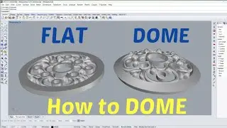 How to Dome a Design || Creat Dome Surface For any Design  #careerpointcreation #cadclass