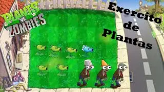 Exercito de Plantas! | Plants VS Zombies #1