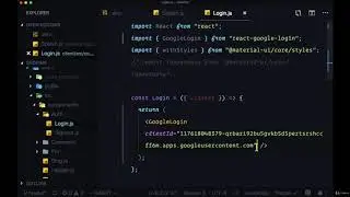 8 Adding Google Login Button 
