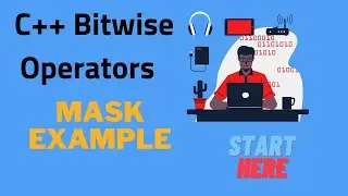 C++ Bitwise Operators : Mask Example - Part7 | Modern C++20 Tutorial