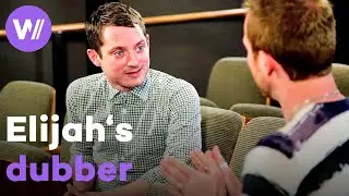 Elijah Wood meets the Italian voice of his dubbed films