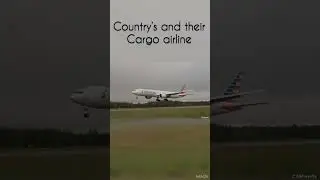 Country’s and their Cargo airlines! 🏗️ #cargo #airline #shorts