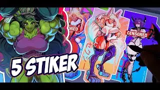 Como cree estos 5 Stikers