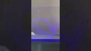 Luminária em acrílico #shorts