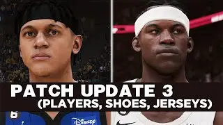 NBA 2K23 Patch 3 - New Face Scans, Hairstyles, Shoes, & Jerseys | All Consoles