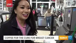 Coffee for the Cure - Breast Cancer Awareness live shots