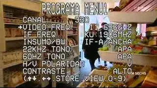 Astra 19.2°E: Analogue Satellite Channel Surfing - April 2012