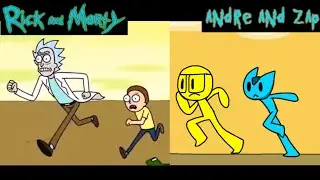 Andre and Zap (Rick and Morty parody | animation)