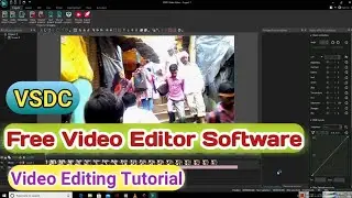 VSDC Free Video Editor Software |HINDI| Video Editing Tutorial | Free Wedding Video Mixing Software