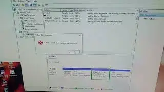 HDD 1TB ERROR NOT INITIALIZED