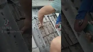 Прорезаем крышу