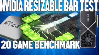 Nvidia Resizable BAR Performance Test -  20 Game Benchmark With RTX 3090 and AMD Ryzen 7 5800X