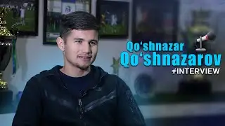 Qo'shnazar Qo'shnazarov Xorazm FA jamoasi futbolchisi bilan intervyu