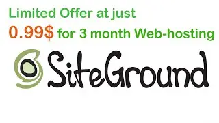SiteGround offer 🔥 2020 reviews | 3 months web hosting for $0.99