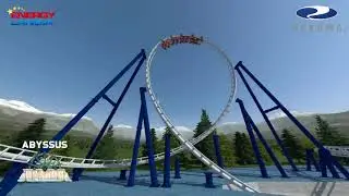 FIRST Abyssus POV Energylandia kolejka górska NEW 2020 roller coaster