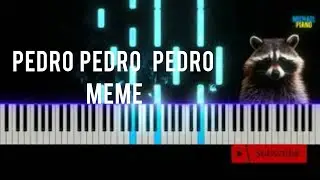 Pedro Pedro Pedro Meme  (piano tutorial)  By Michael Piano