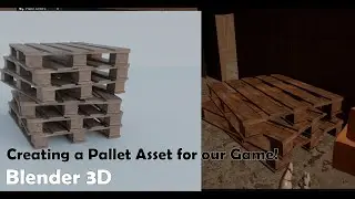 Creating a Pallet for our game.  Blender 3D