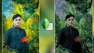 PicsArt Red background Photo Editing || PicsArt magic background colour change editing