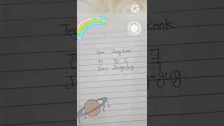 jeon jungkook name in Korean #jungkook #bts #shorts #youtubeshorts