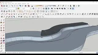 TUTORIAL PENGGAMBARAN TEBING 3D SOFTWARE SKETCHUP