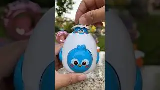 Pull Back Cartoon Vehicle with Ejectable Pet Egg | Fun Inertia Sliding Toy