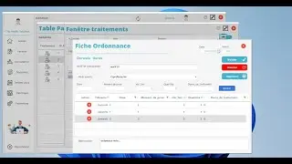 Gestion Cabinet Médical #11 : Création de L'ordonnance partie 02
