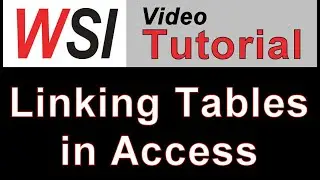 Linking and Re-Linking Tables