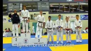 Tijmen 2e plaats Dojo Tanoshii Open