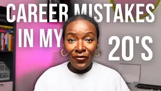 Avoid THESE 12 Career Mistakes I made in my 20's for a Successful Job Journey