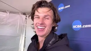 Post-race interview with NCAA Men’s Individual champion Charles Hicks of Stanford