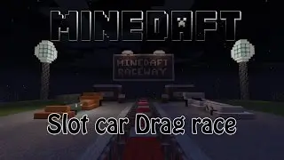 Drag Racing Slot Cars - Minecraft