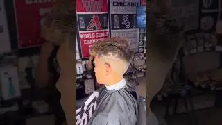 How I do this freestyle Hair Design Easy in 20 seconds #barber #fade #barbershop #haircut