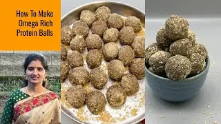 Omega Rich Protein Balls Recipe