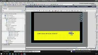 COMO CRIAR UMA TELA DE AJUDA EM UMA IHM SIEMENS USANDO TIA PORTAL V16 - SLIDE SCREEN #102