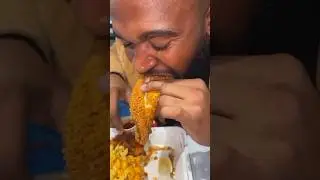 That catfish was so crispy🤤🔥 #explorepage #foodie #asmr #mukbang #catfish