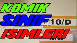 DEĞİŞİK SINIF İSİMLERİ!!!