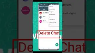 Clear WhatsApp Chat WhatsApp Trick 