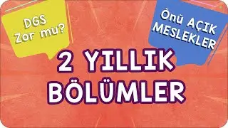 İKİ YILLIK ÖNÜ AÇIK BÖLÜMLER NELER ? | Tercih Sorularınızı Yanıtlıyoruz 📢
