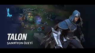 Talon Şampiyon Özeti | Oynanış - League of Legends: Wild Rift