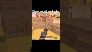 Bgmi Pubg Mobile Miramar map rank push location #shorts #tipsandtricks