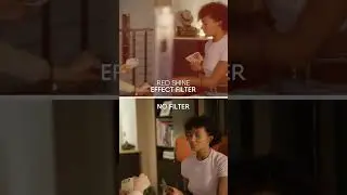 Lens Filter | Shine Red | Cinematic Effect Filter for filmmaker | Comparison | Before & After